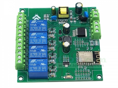 ESP8266 WIFI 4 Channel Relay Module ESP-12F Development Board